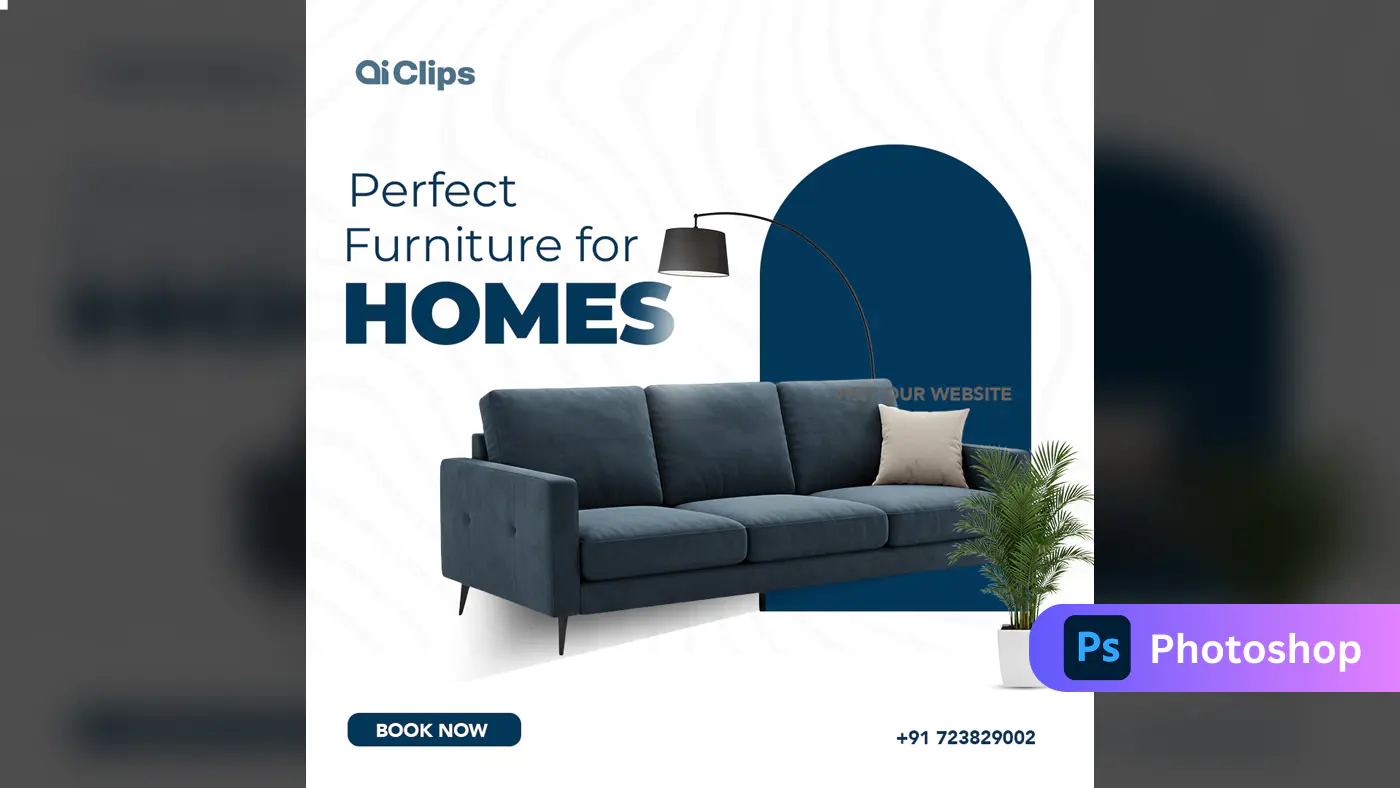 Enhanced Modern Furniture Ad Template