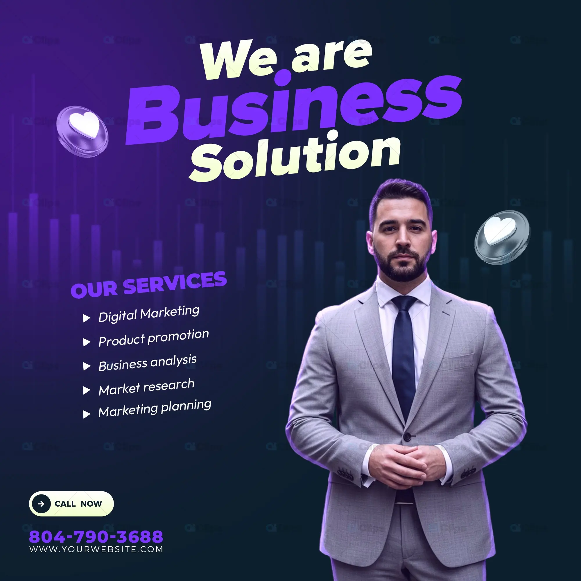 Business Solutions Service Flyer