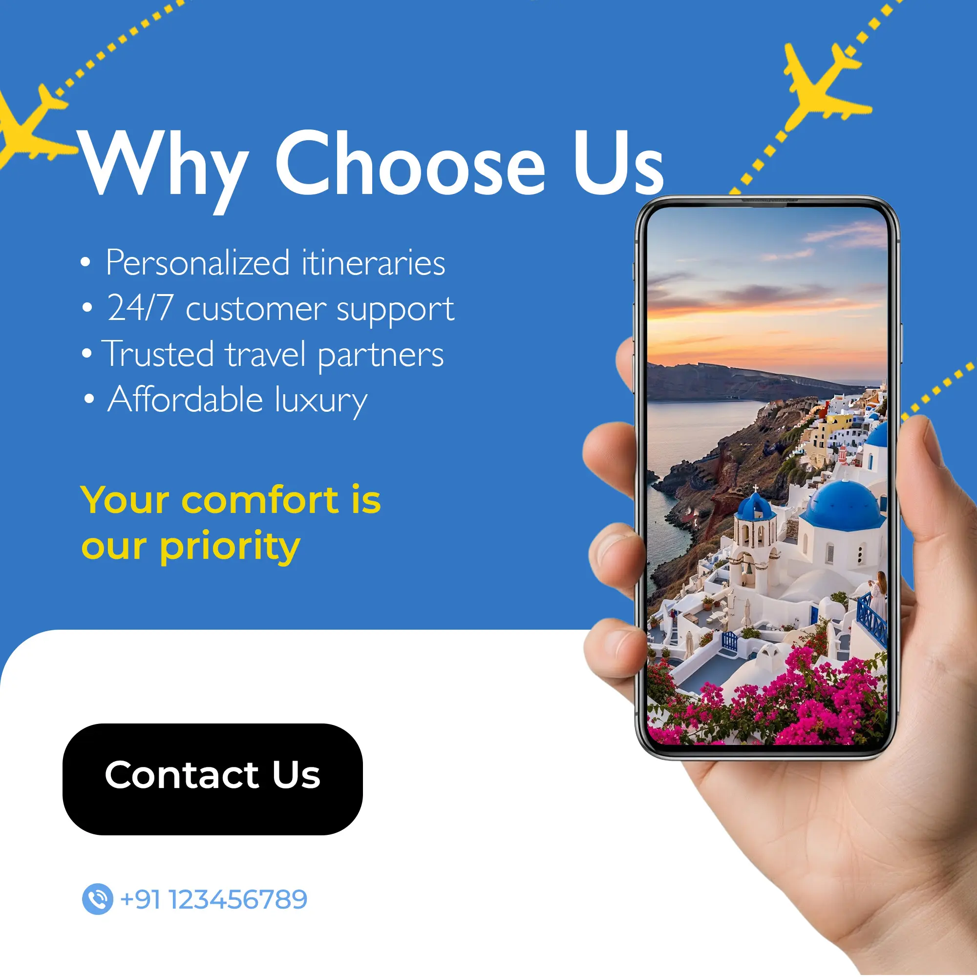 Holiday & Vacation Package Promo Template