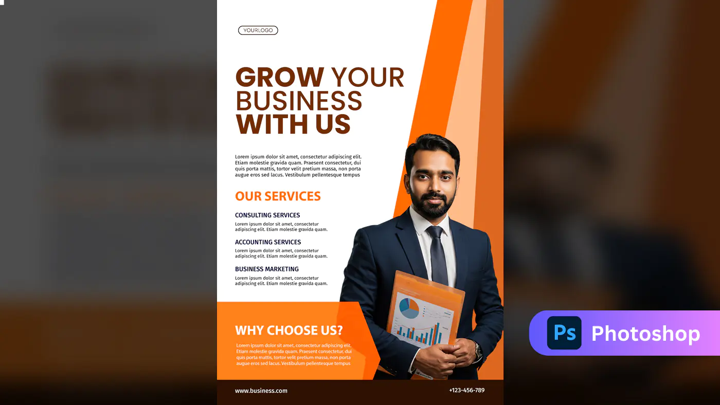Business Growth Services Flyer Template