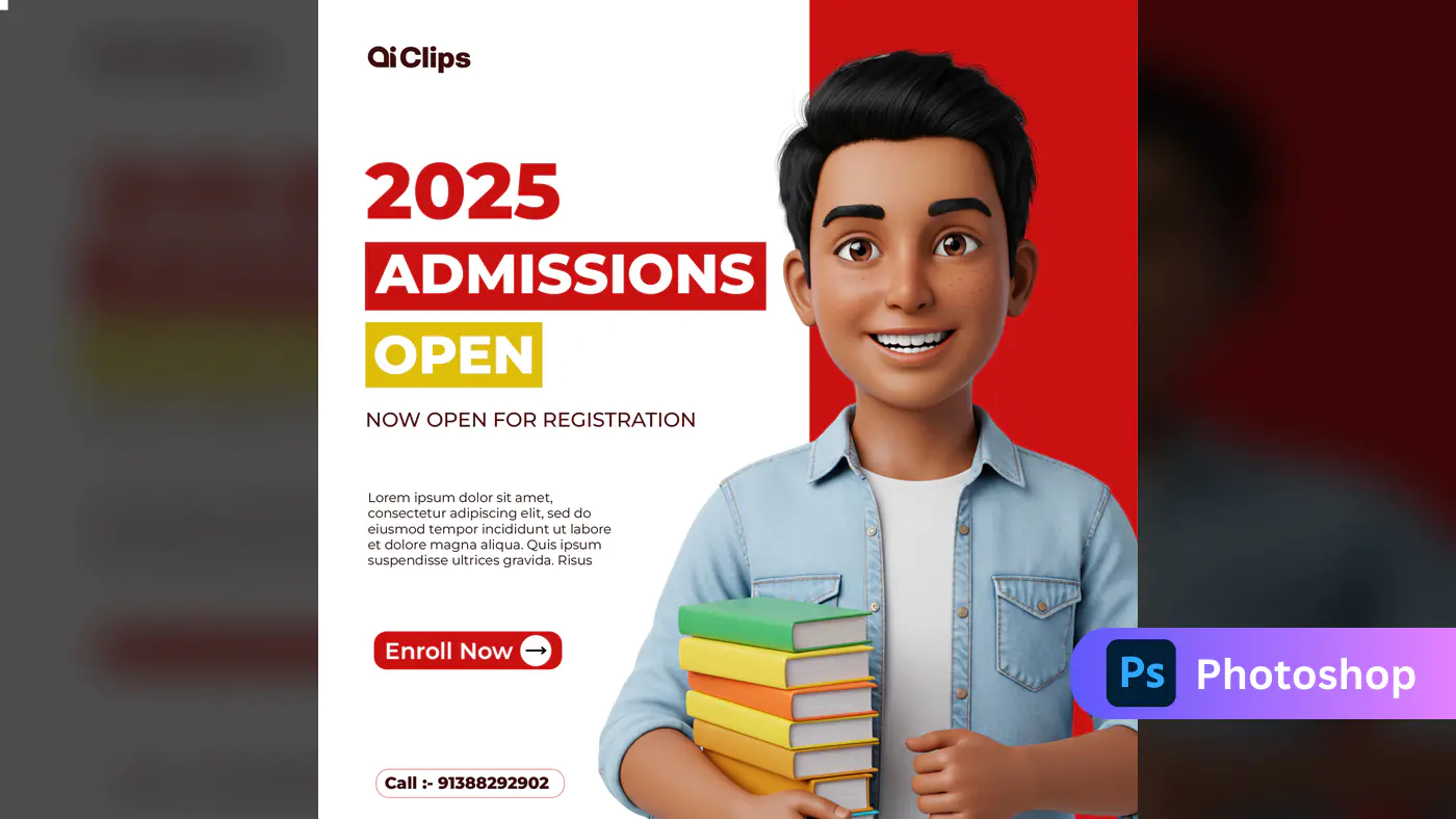 2025 Academic Admissions Announcement Template