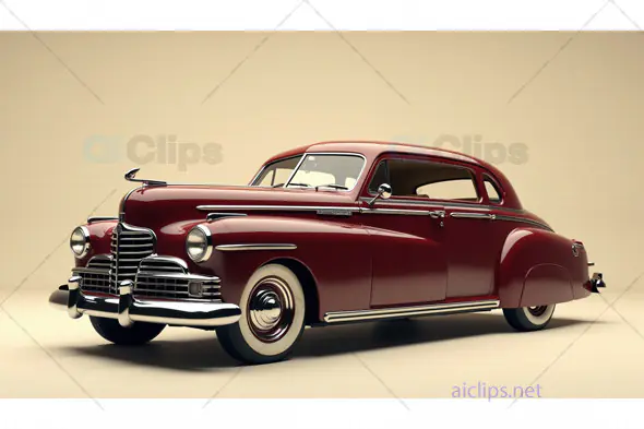 Classic Vintage Coupe - Timeless Retro Car Design