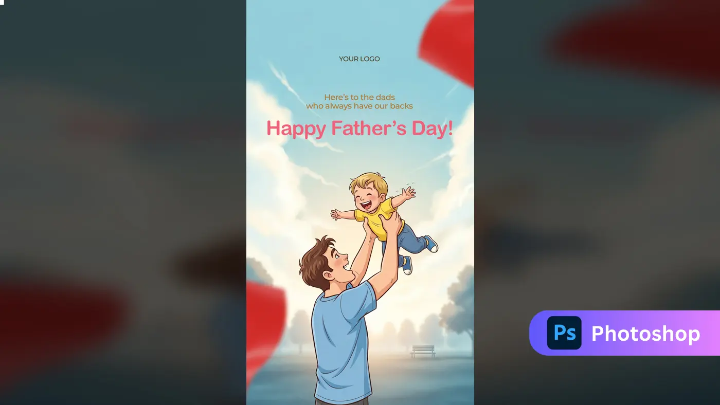 Heartfelt Father's Day Story Template
