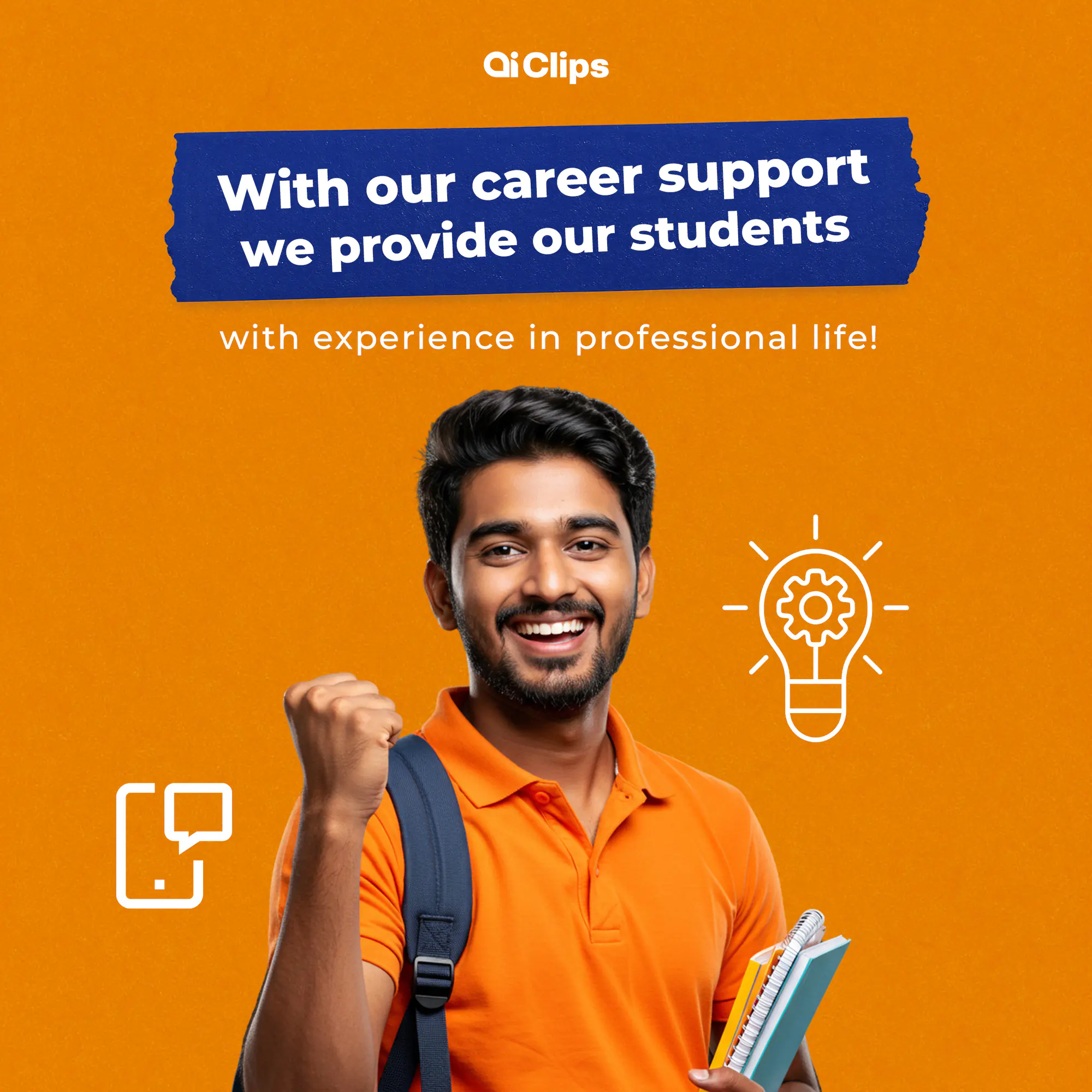 Career Support Services Promotion Template