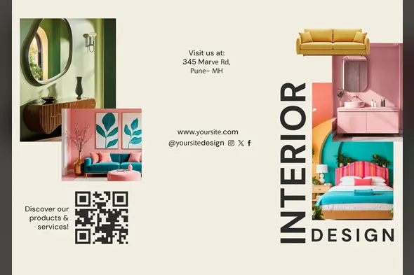 Modern Interior Design Studio Promotional Template