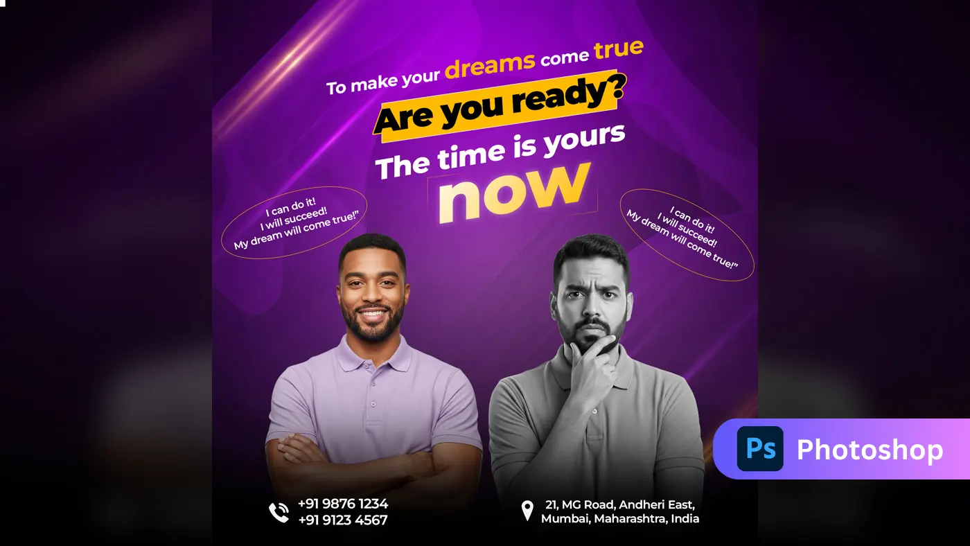 Life Coaching & Transformation Promo Template