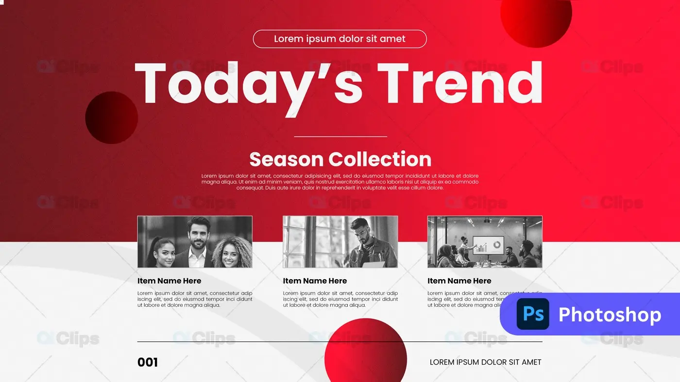 Modern Business Trend Presentation Slide