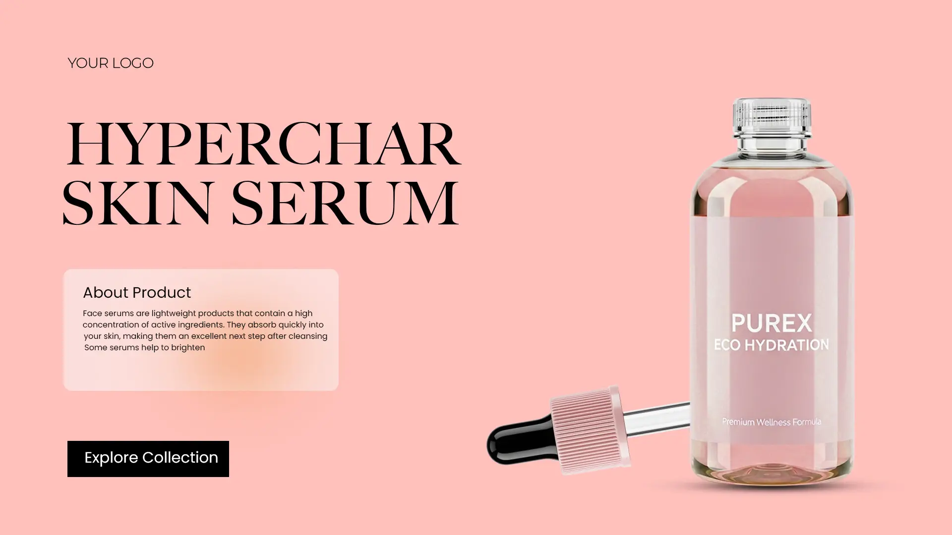 Luxe Cosmetic & Serum Ad Template