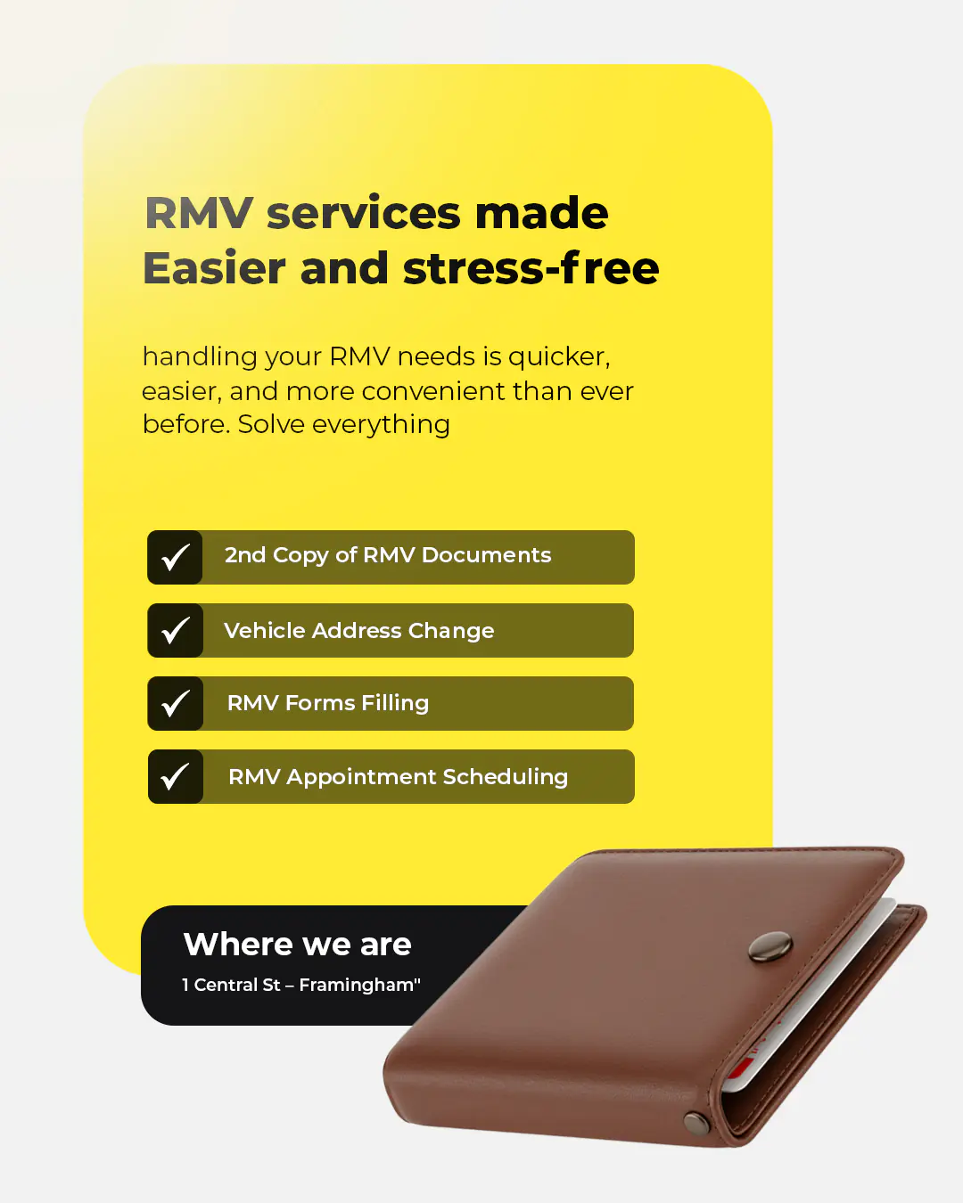 RMV Services Simplified Template