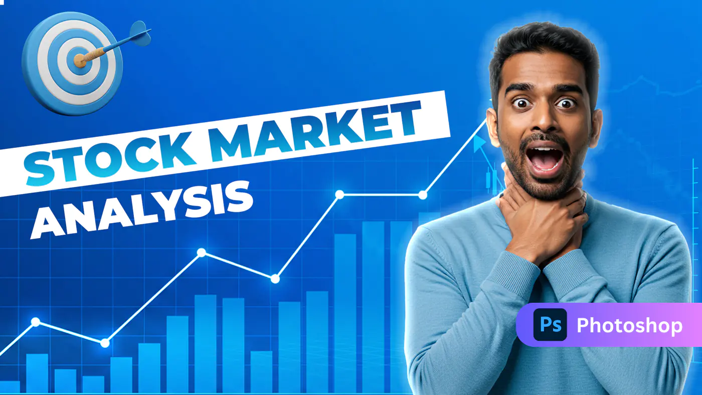 Stock Market Analysis PSD Template