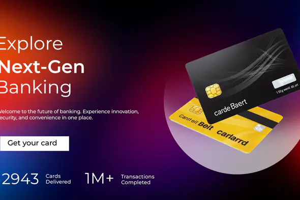 Next-Gen Banking Promotional Template