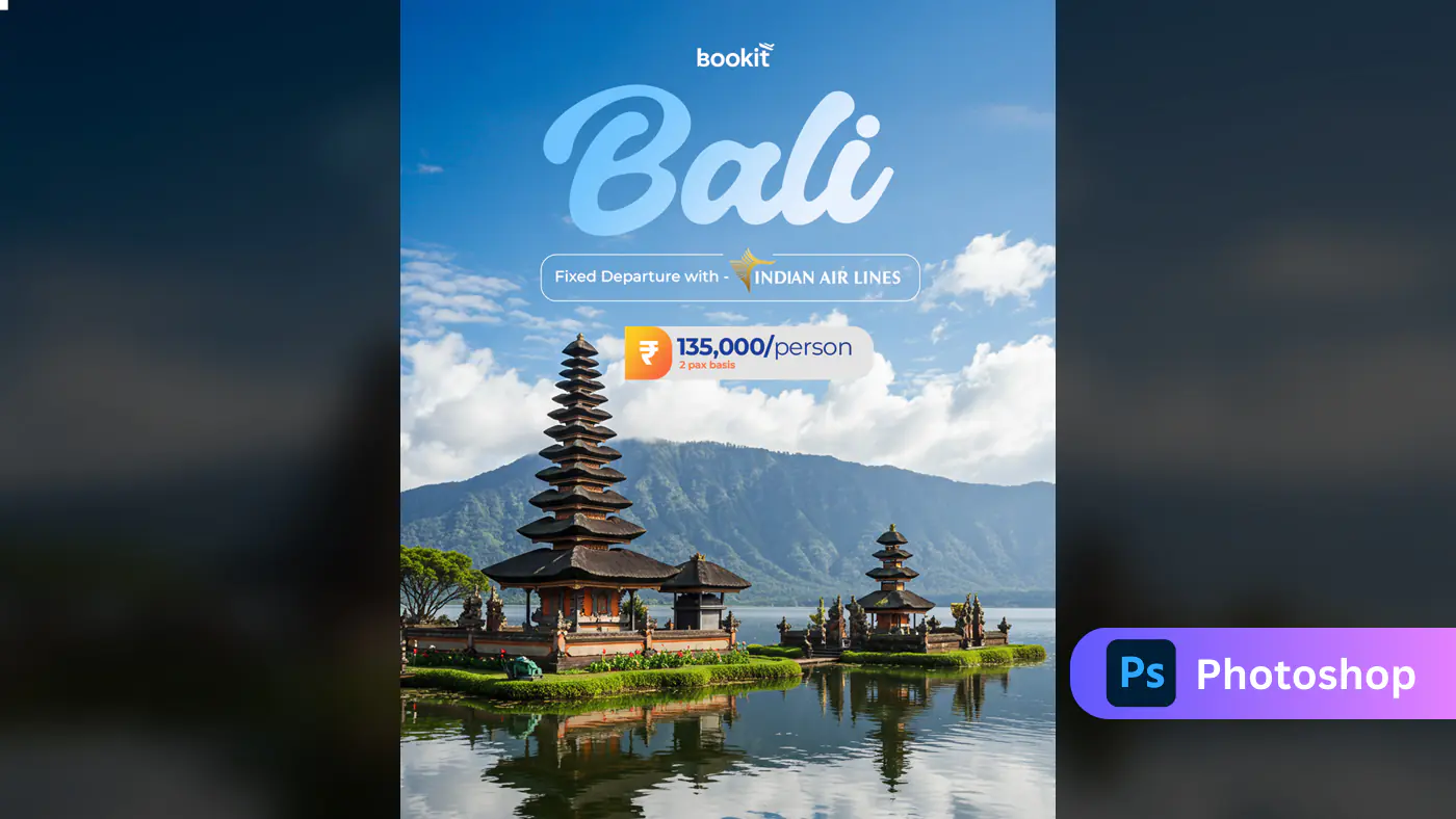 Bali Travel Package Social Media Template