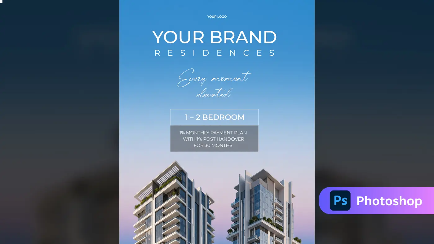 Sophisticated Property Flyer Template