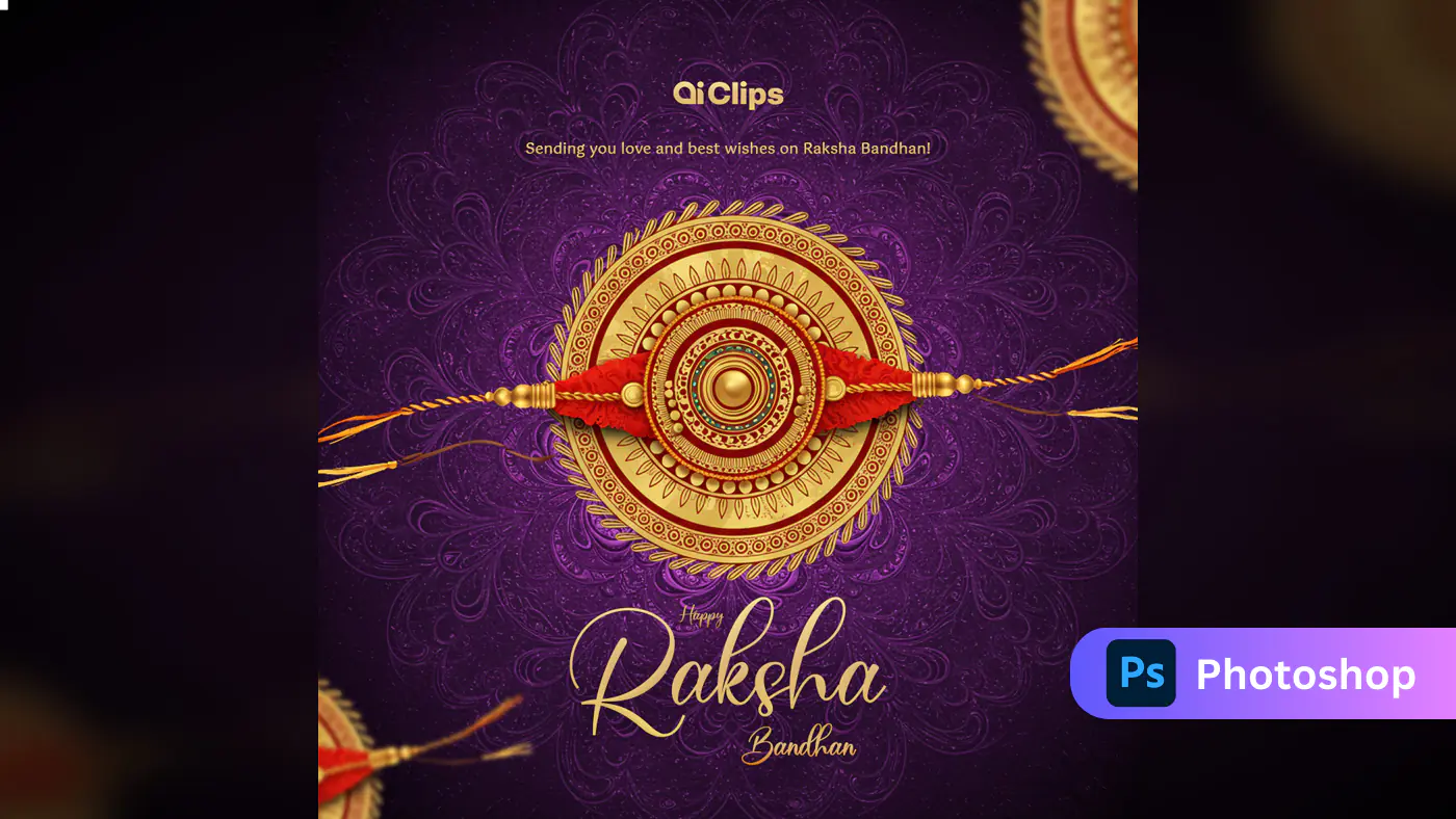 Happy Raksha Bandhan Template