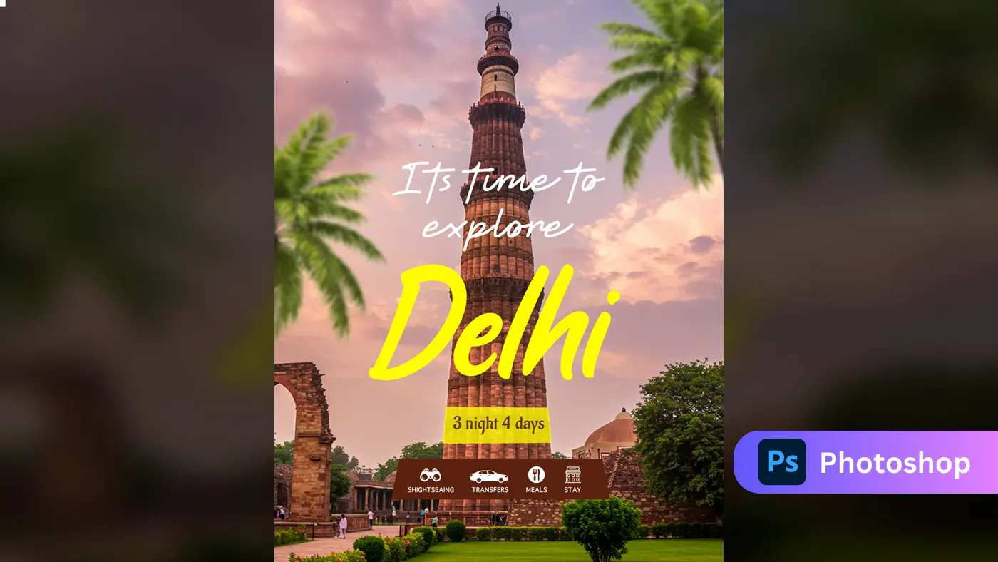 Explore Delhi: 3 Nights 4 Days Tour Template
