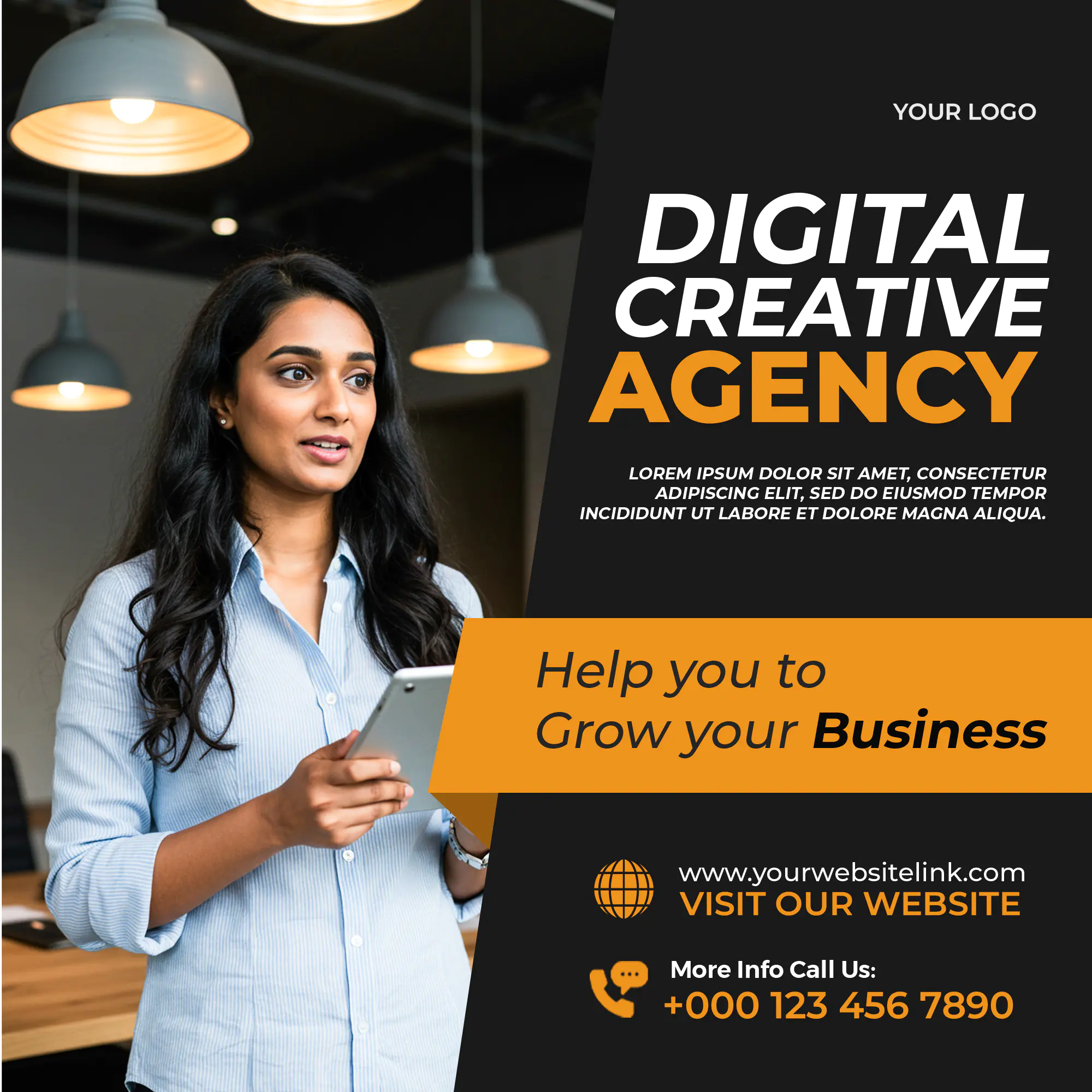 Digital Agency Promo Template