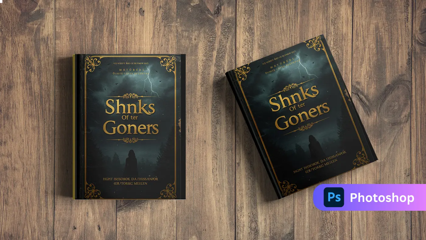 Suspense Storybook Cover Mockup
