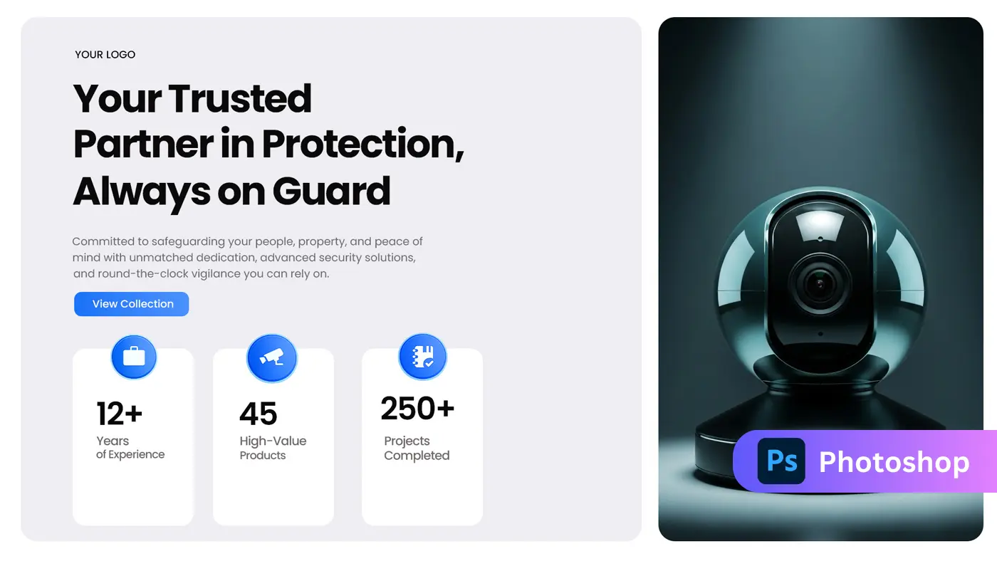 Smart Security Systems Promo Template