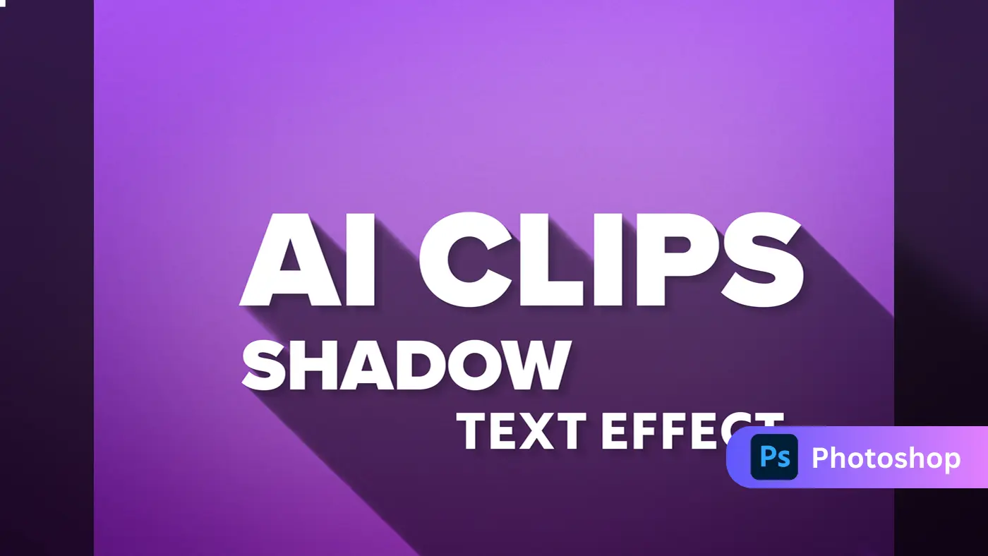Shadow Text Effect Stylish Text Design | AIClips