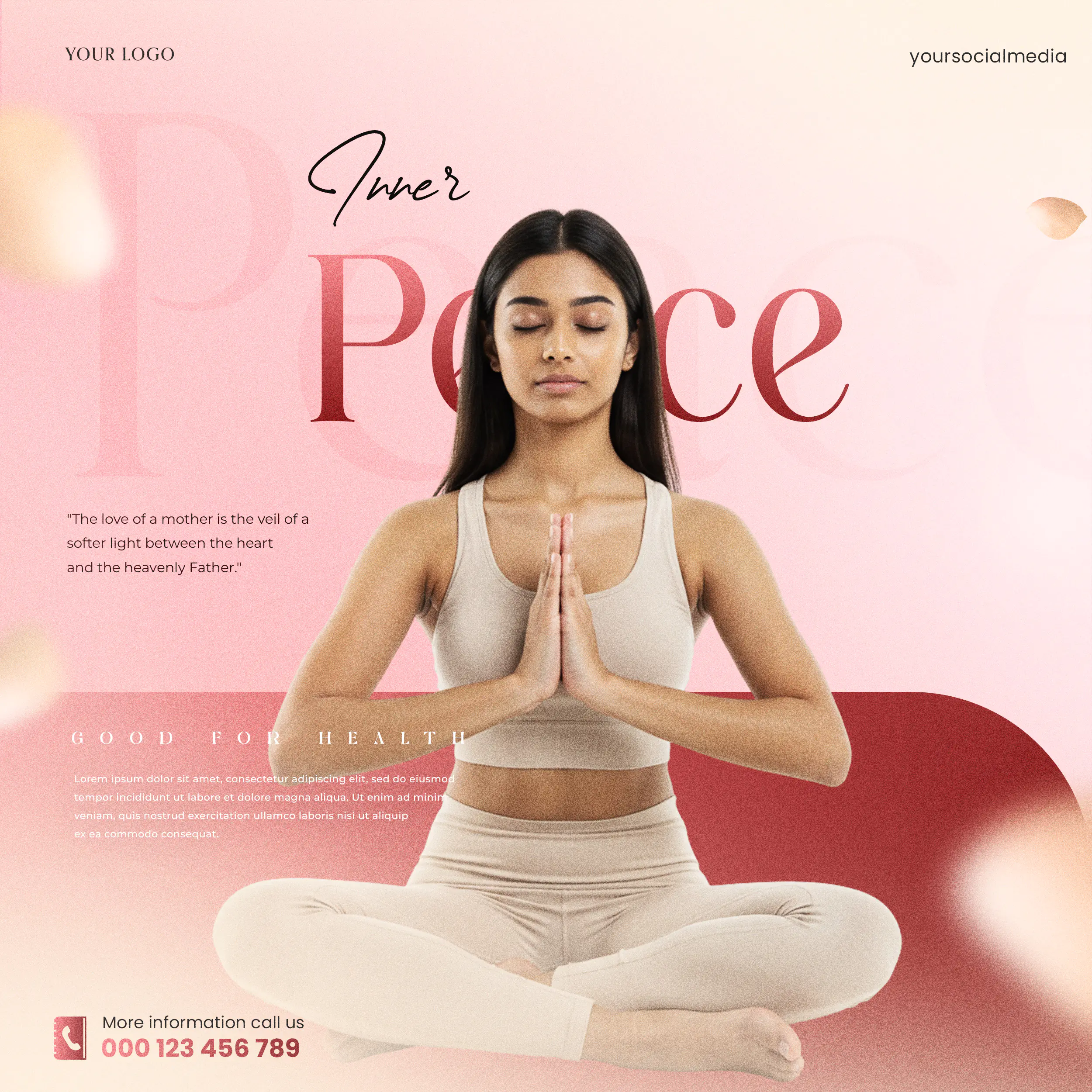 Yoga Studio Social Media Template