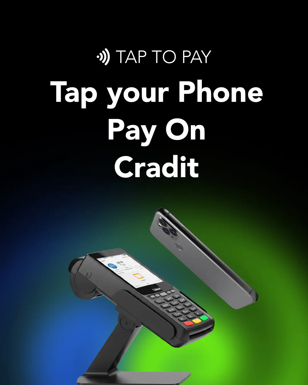 Phone-Based Credit Payment Tap to Pay Template