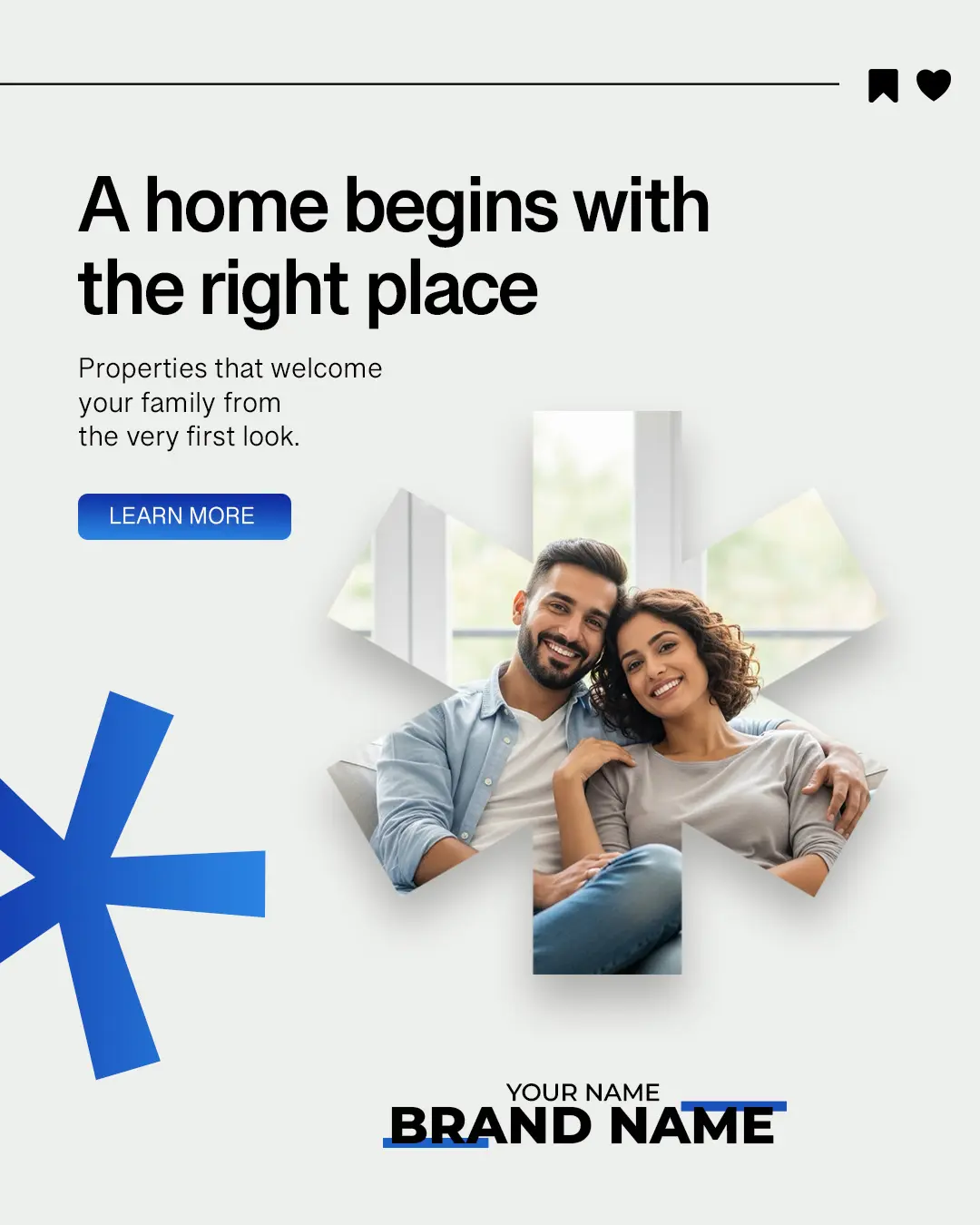 Elegant Real Estate Social Media Post