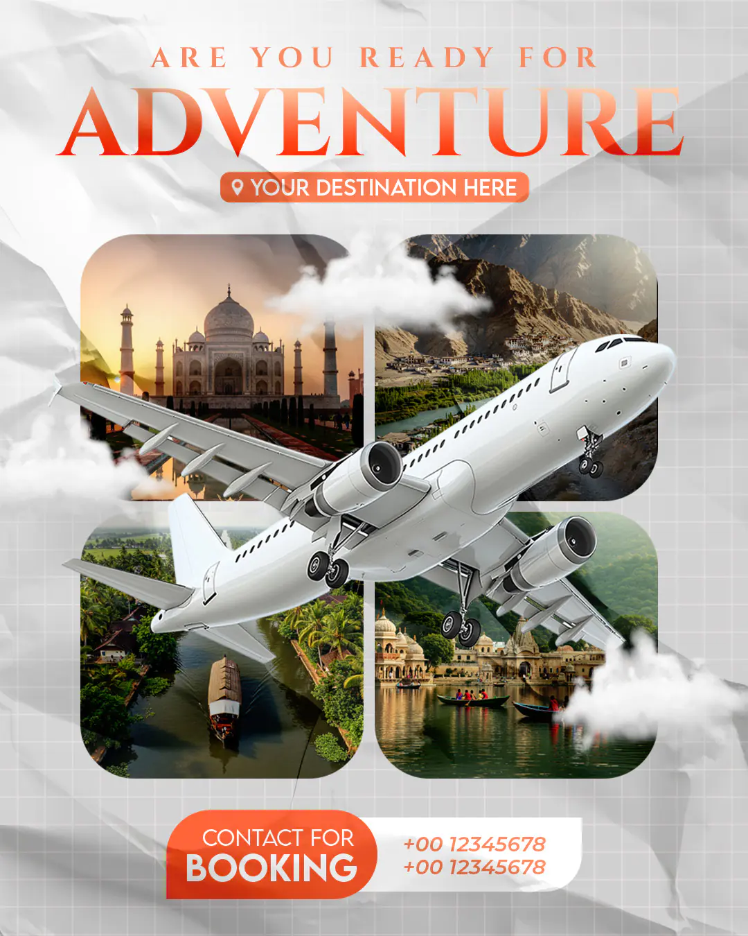Adventure Travel Agency Promo Template