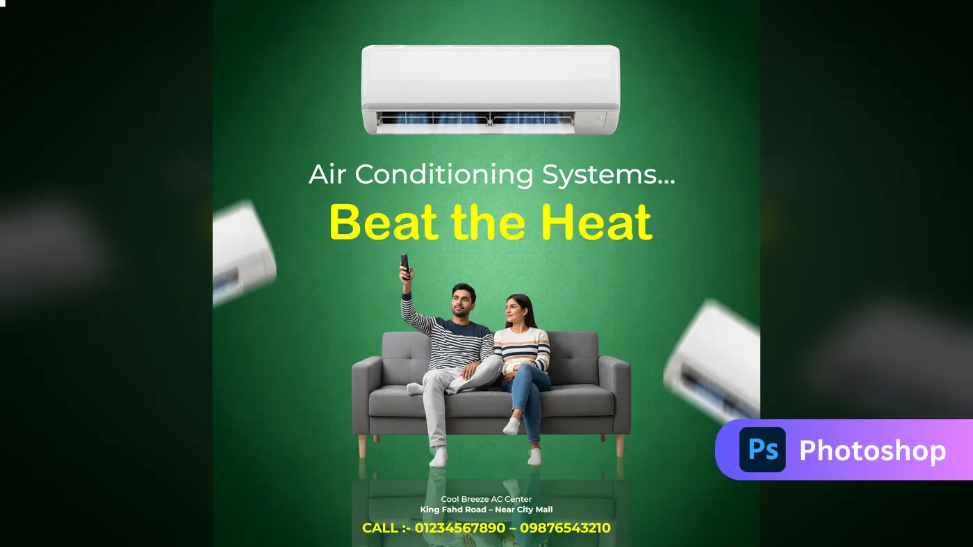 HVAC Services Social Media Template