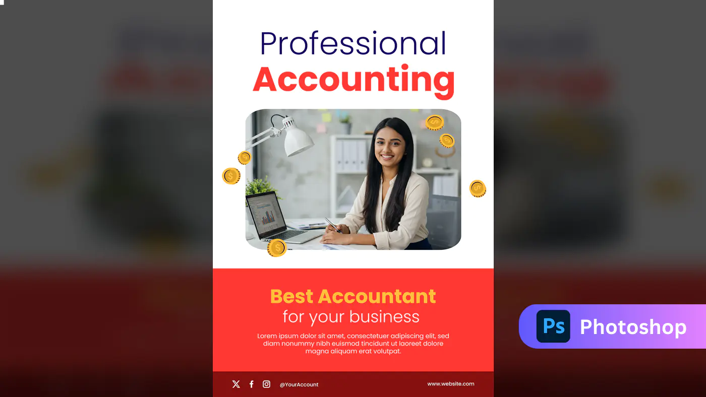 Accounting Services Promotional Template
