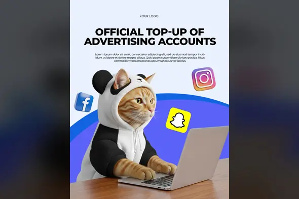 Social Media Advertising Agency Flyer Template