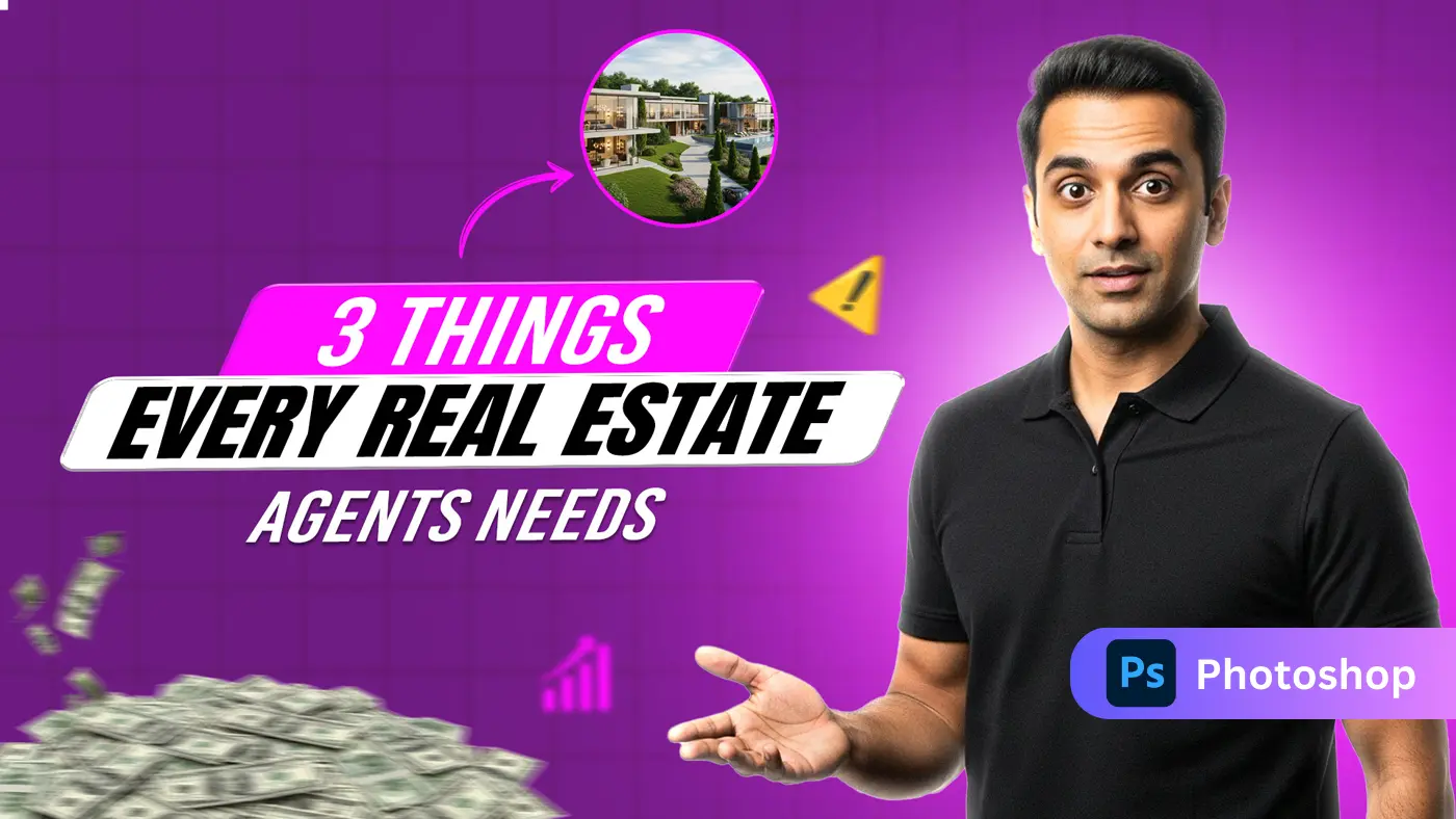 Real Estate Agent Tips Thumbnail Template