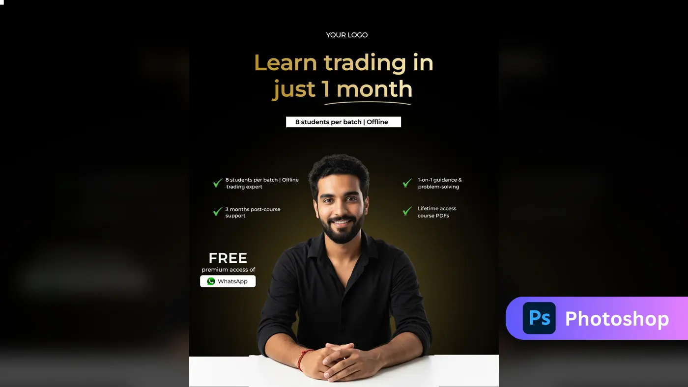 Stock Market Training Promo Template