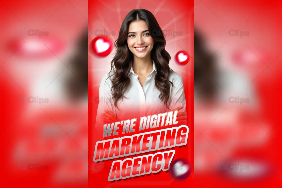 Digital Marketing Agency Instagram Reels Template