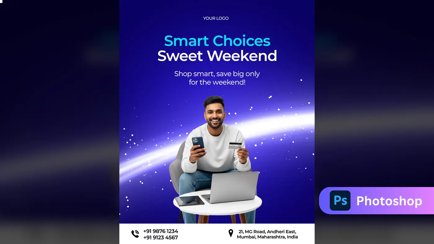 E-commerce Weekend Deal Social Media Post