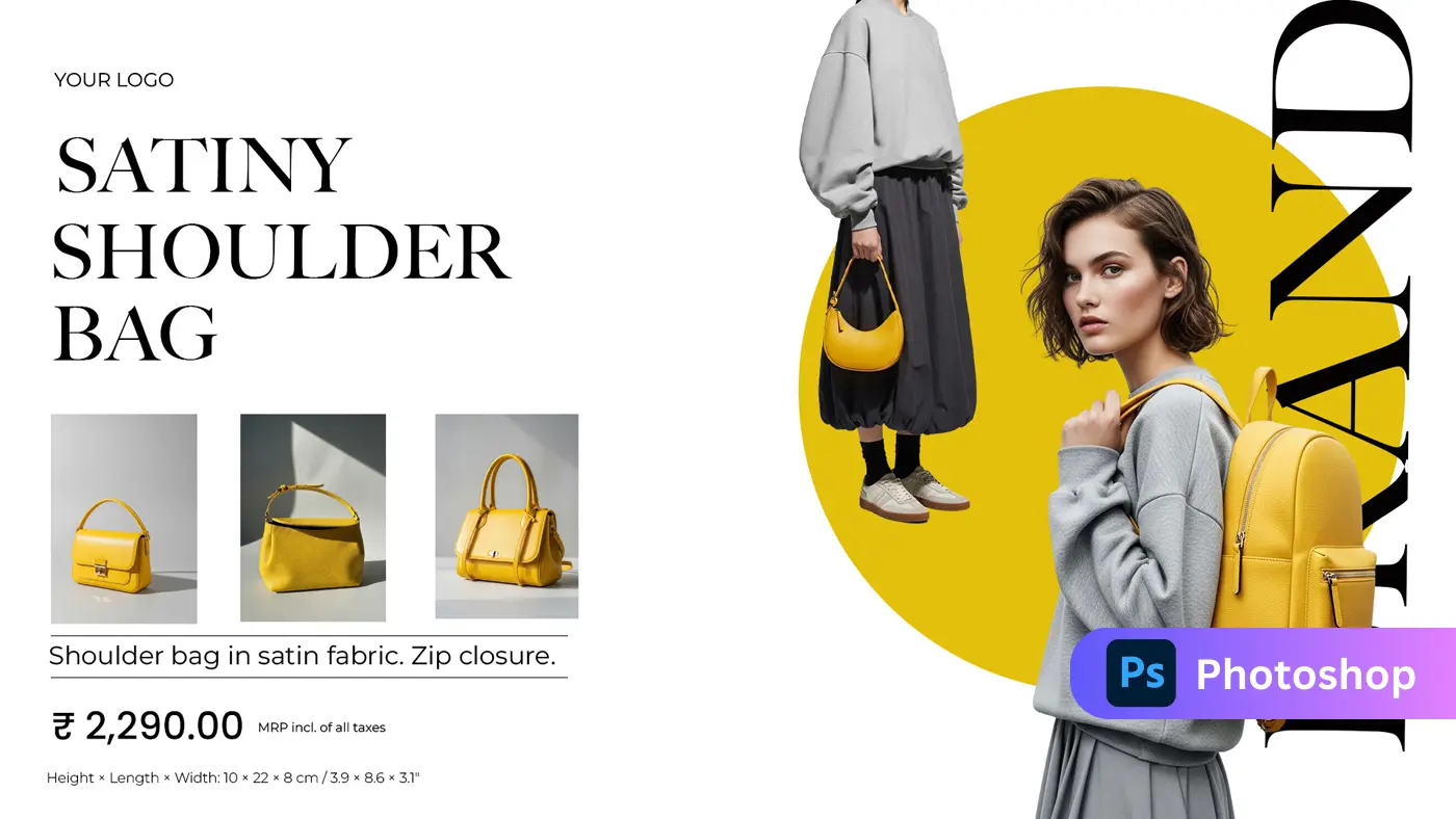 Modern Fashion Product Showcase Template