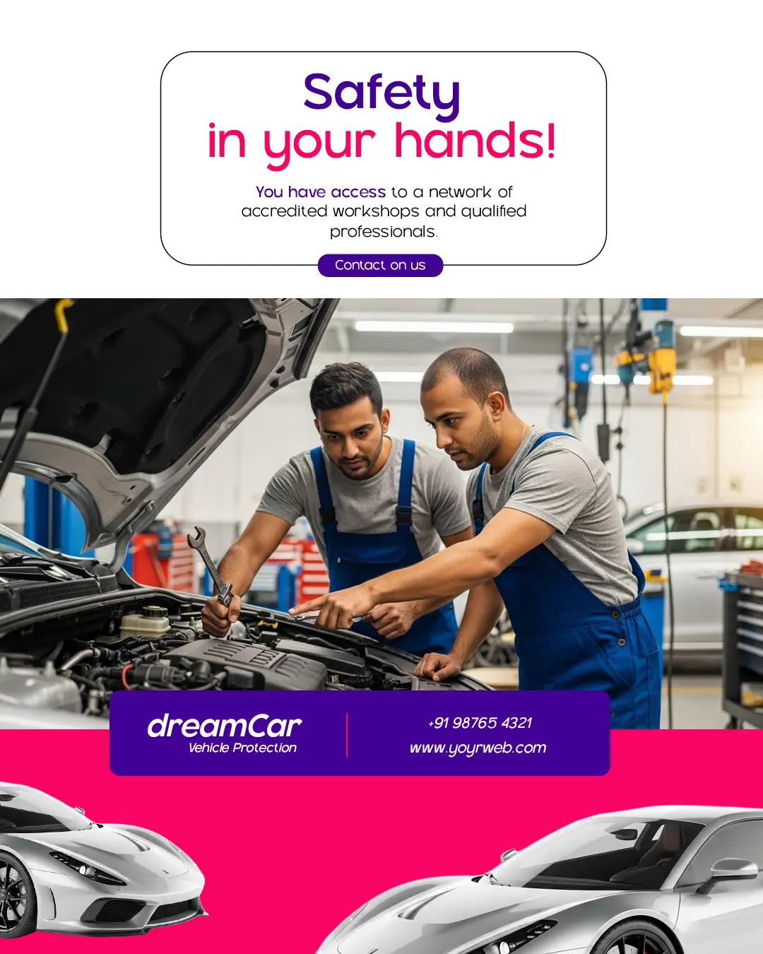 Automotive Service Promotional Template