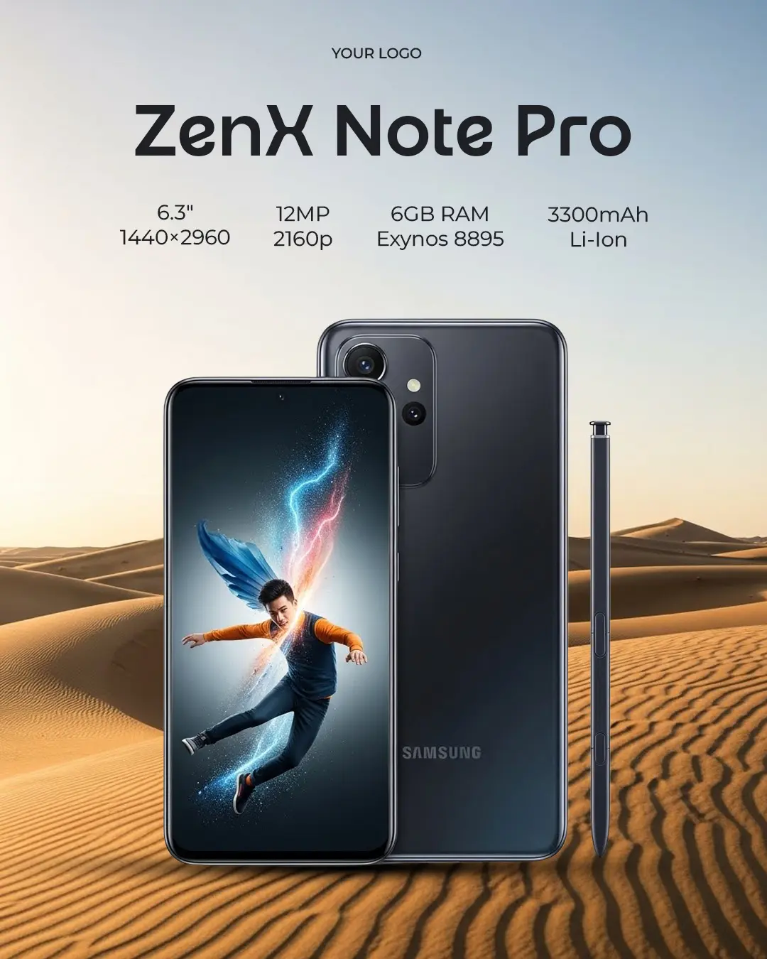 Next-Gen Smartphone Ad Template