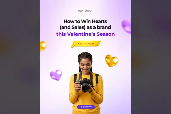 Valentine's Day E-commerce & Marketing Template