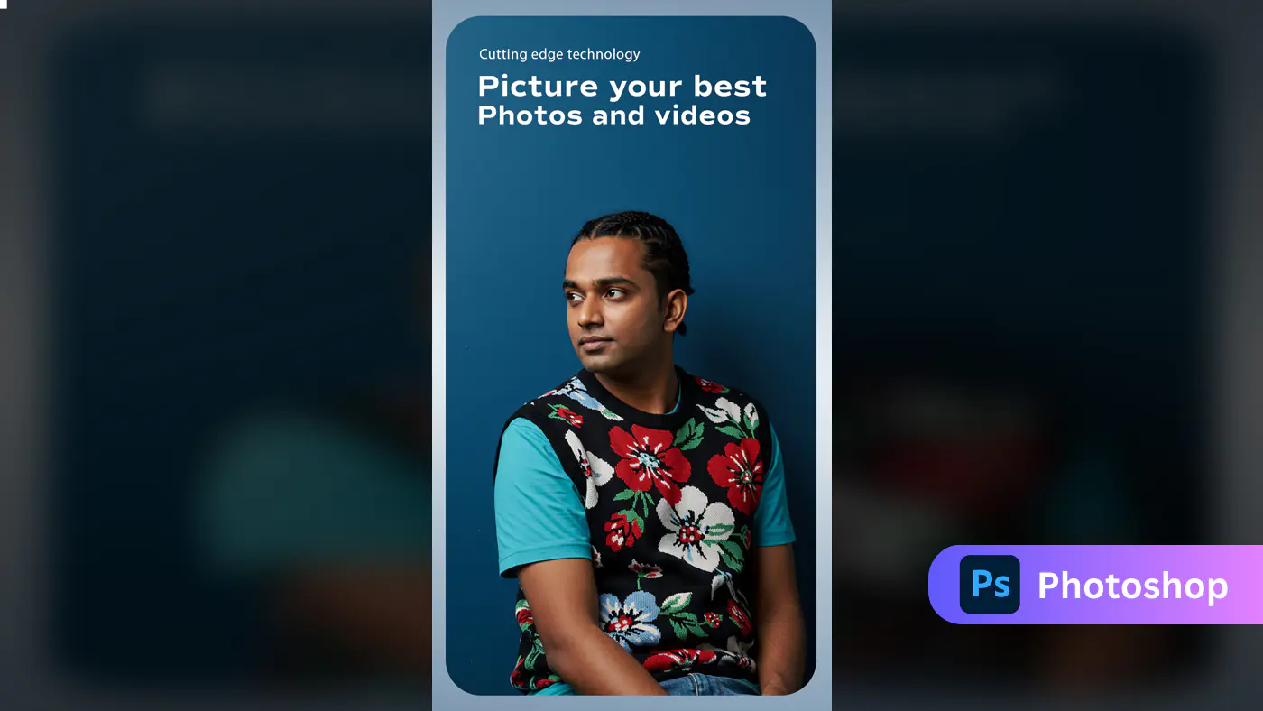 Modern Portrait Photography Promo Template