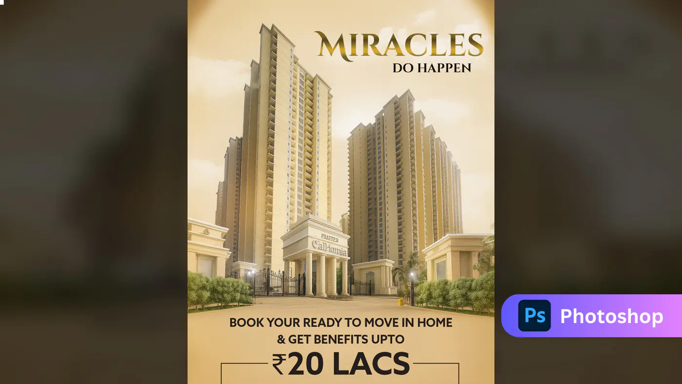 Enhanced Luxury Skyscraper Residential Complex Ad