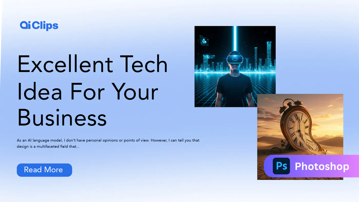 Tech Innovation Landing Page Template