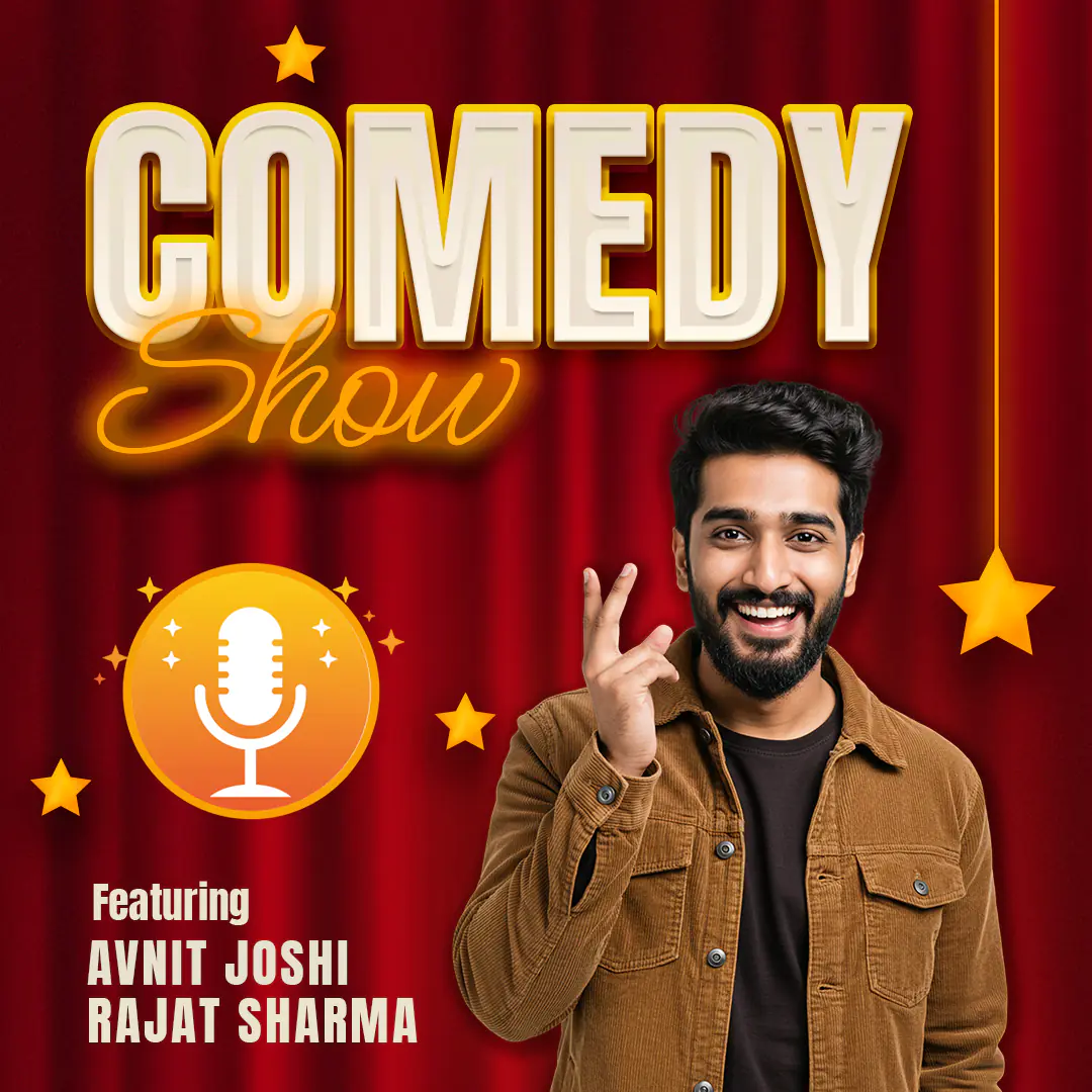 Stand-Up Comedy Show Flyer Template