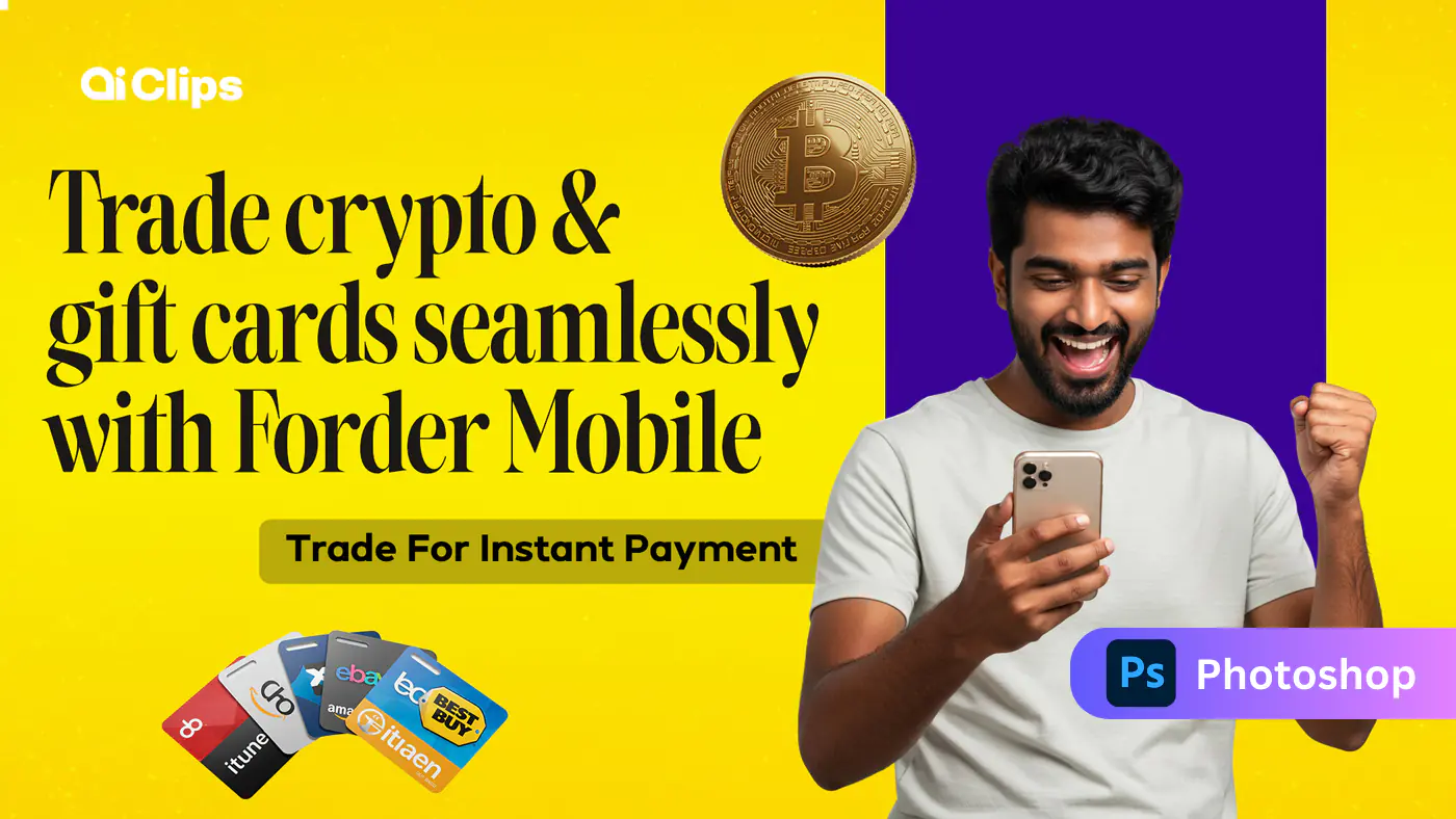 Enhanced Crypto Trading Mobile App Promo Template