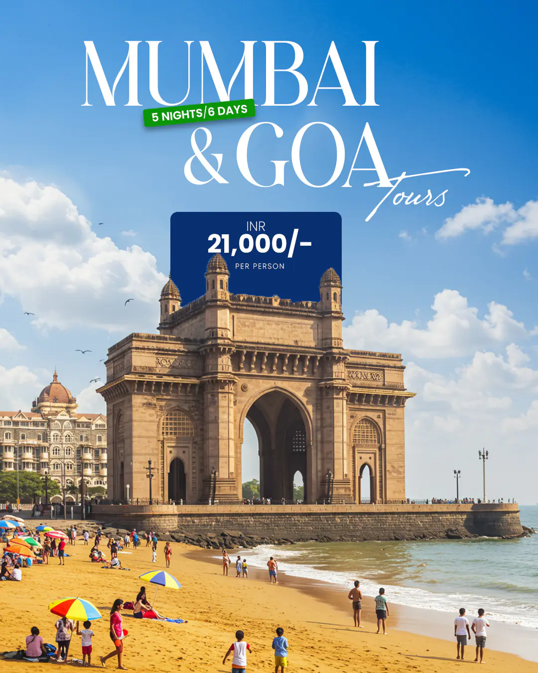 Mumbai-Goa Tour Package Template
