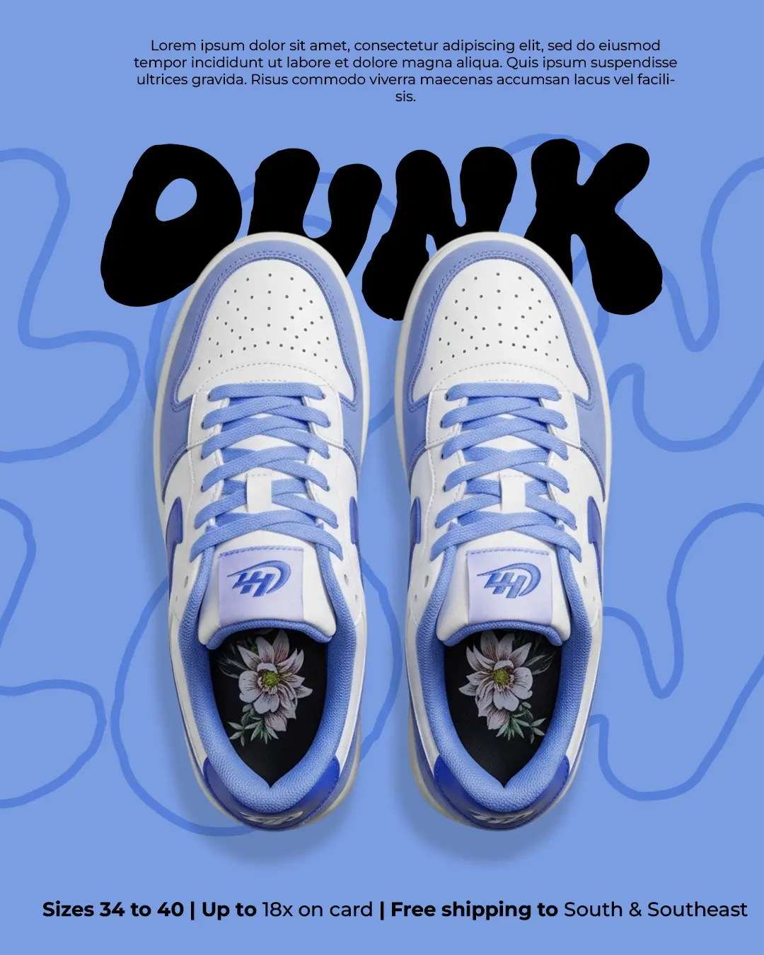 Modern Sneaker Sale Promo Template