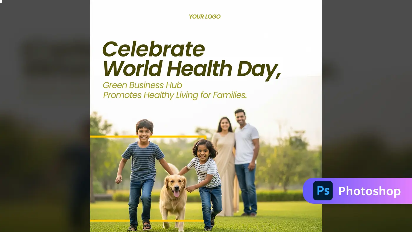 World Health Day Promotion Template