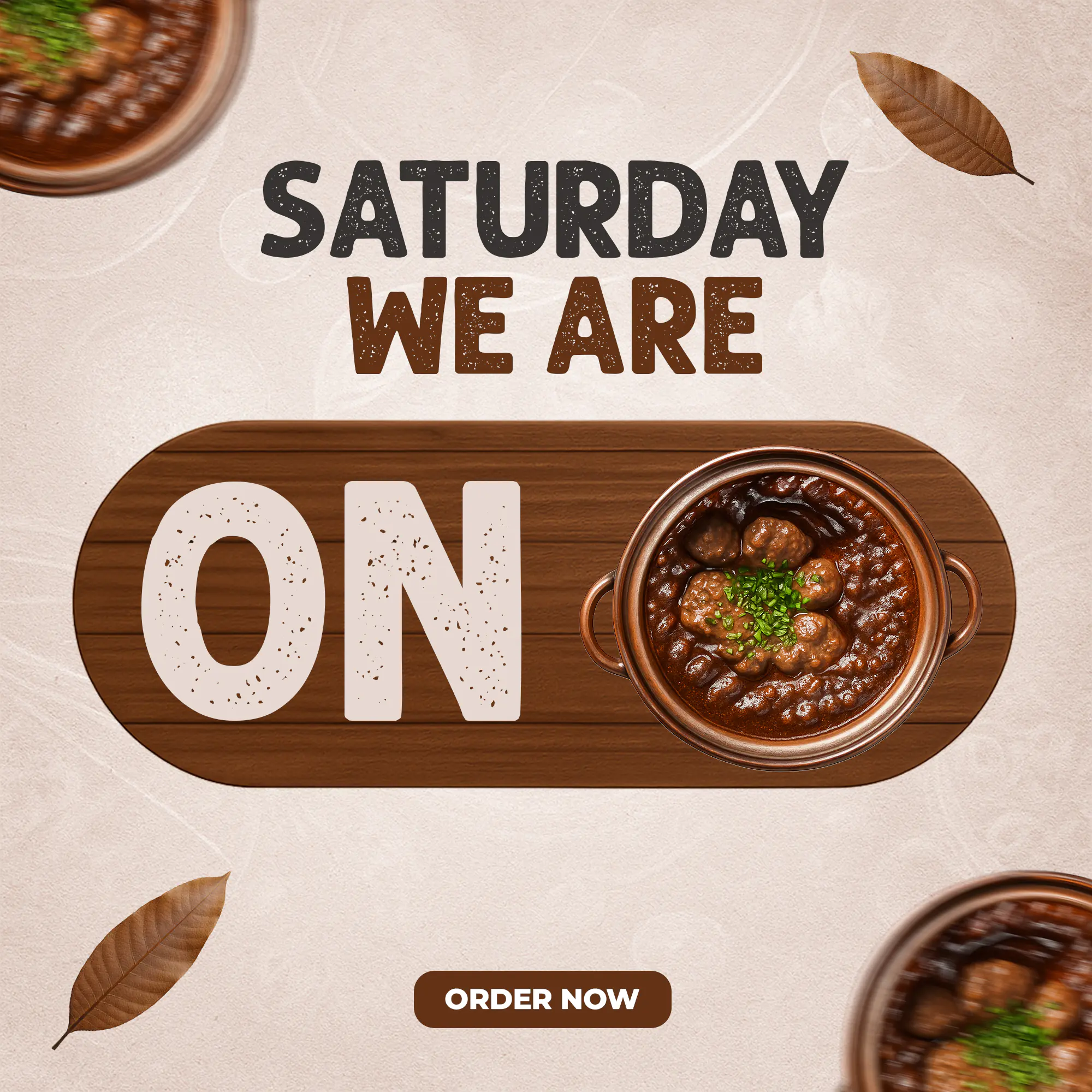 Enhanced Hearty Stew Saturday Promo Template