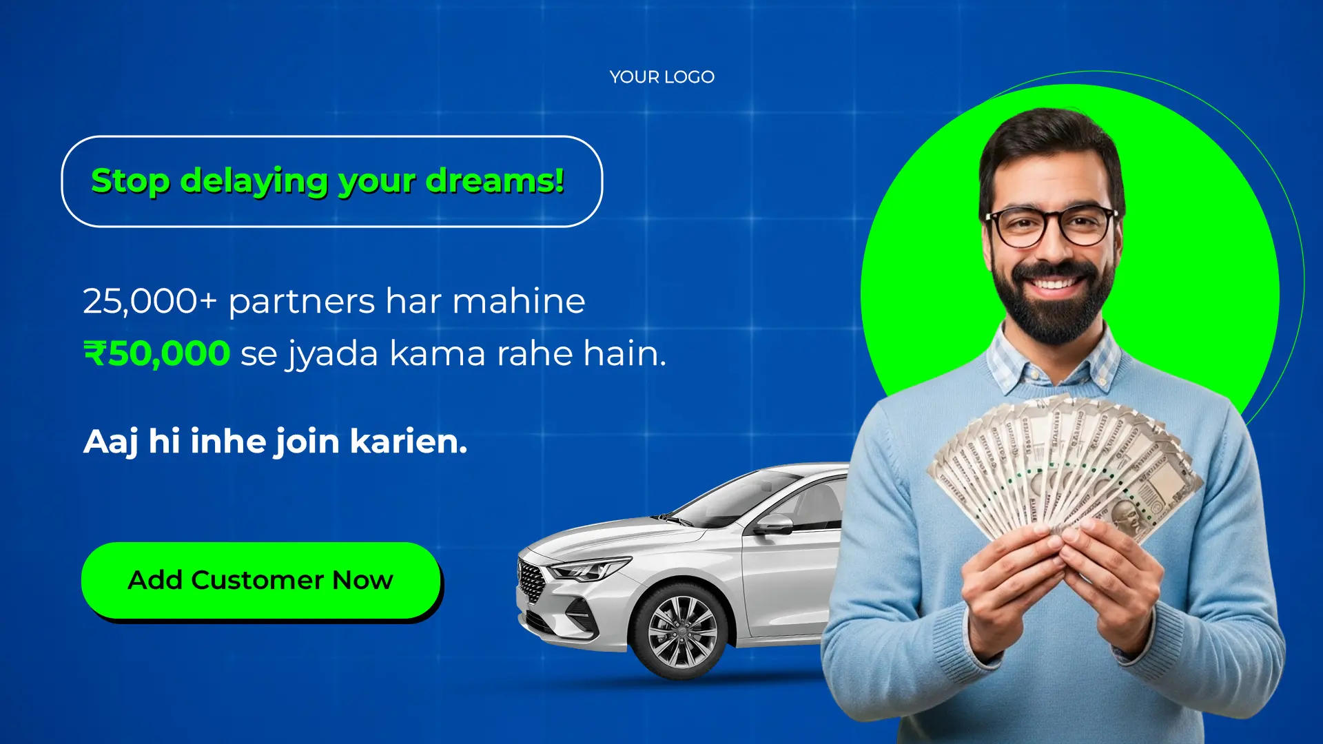 Income Opportunity & Partnership Ad Template