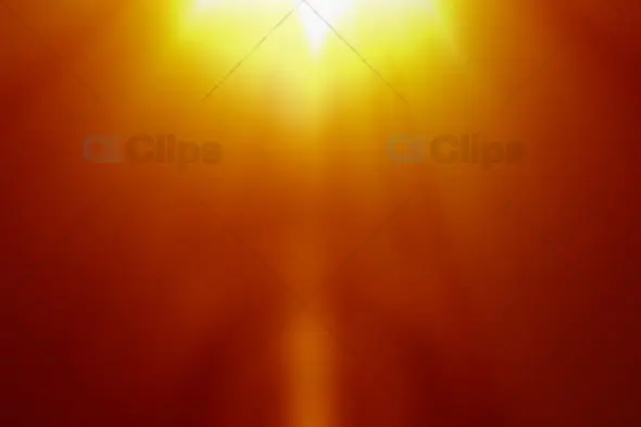 Golden Light Burst with Radiating Sun Rays