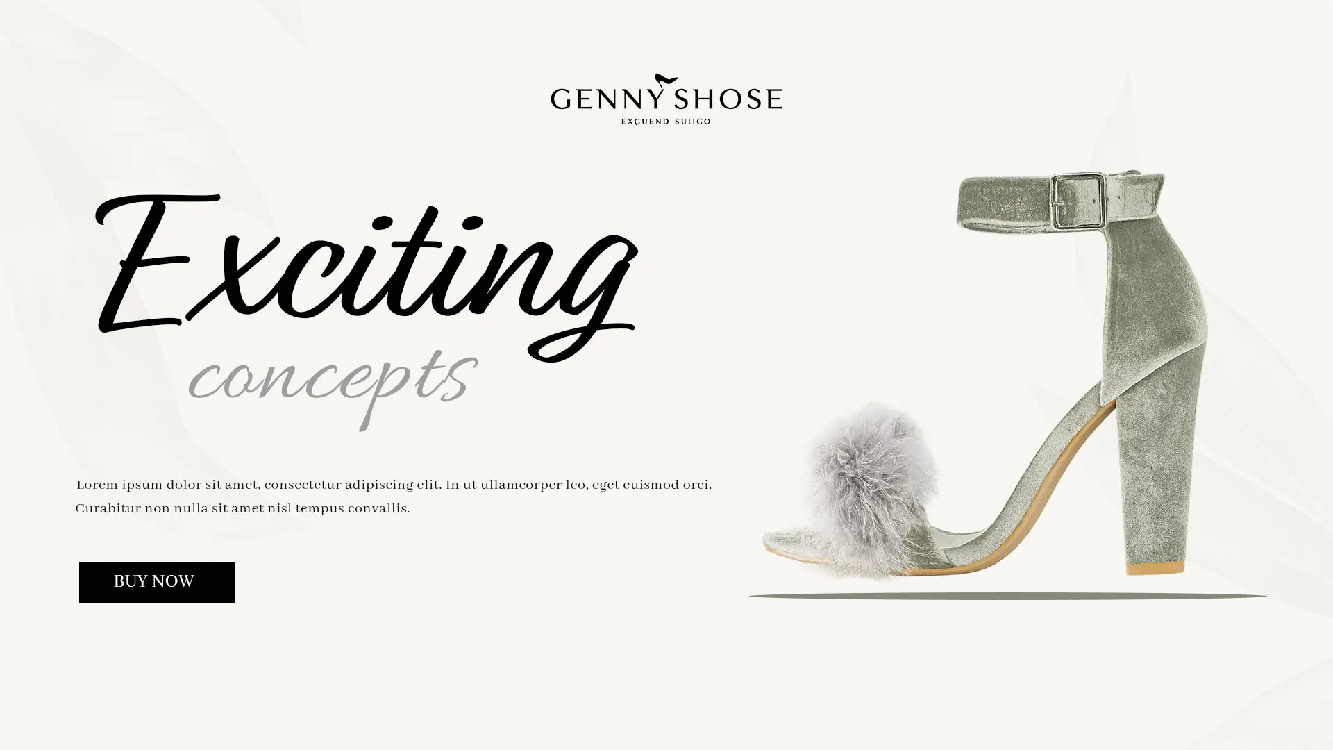 Luxury Shoe Brand Banner Template